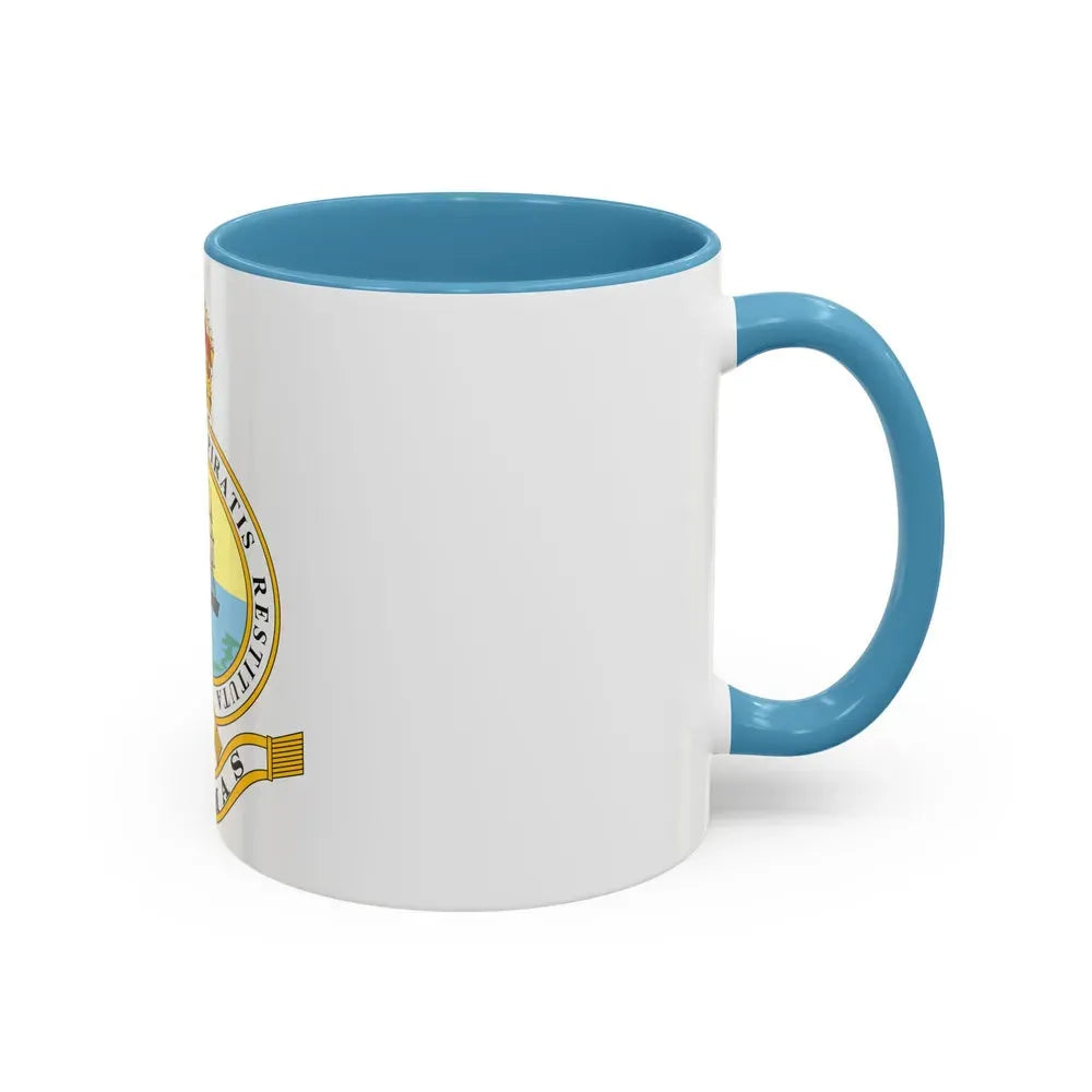 Emblem of the Bahamas (1904-1953) - Accent Coffee Mug - Go Mug Yourself