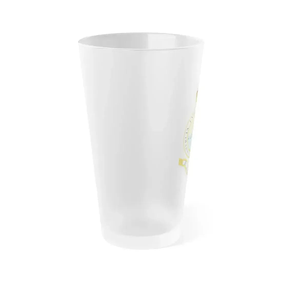 Emblem of the Bahamas (1904-1953) - Frosted Pint Glass 16oz - Go Mug Yourself