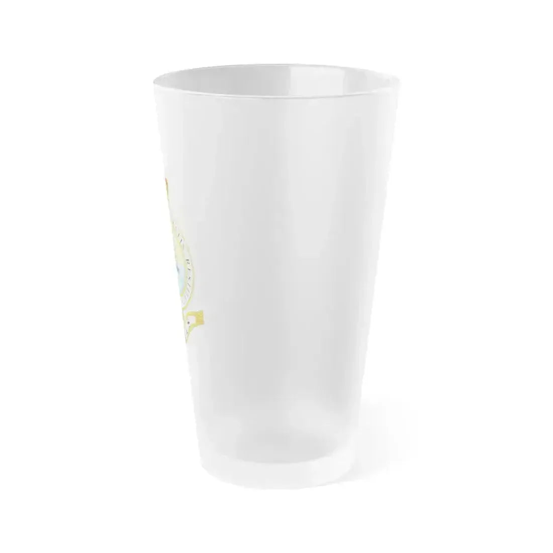 Emblem of the Bahamas (1904-1953) - Frosted Pint Glass 16oz - Go Mug Yourself