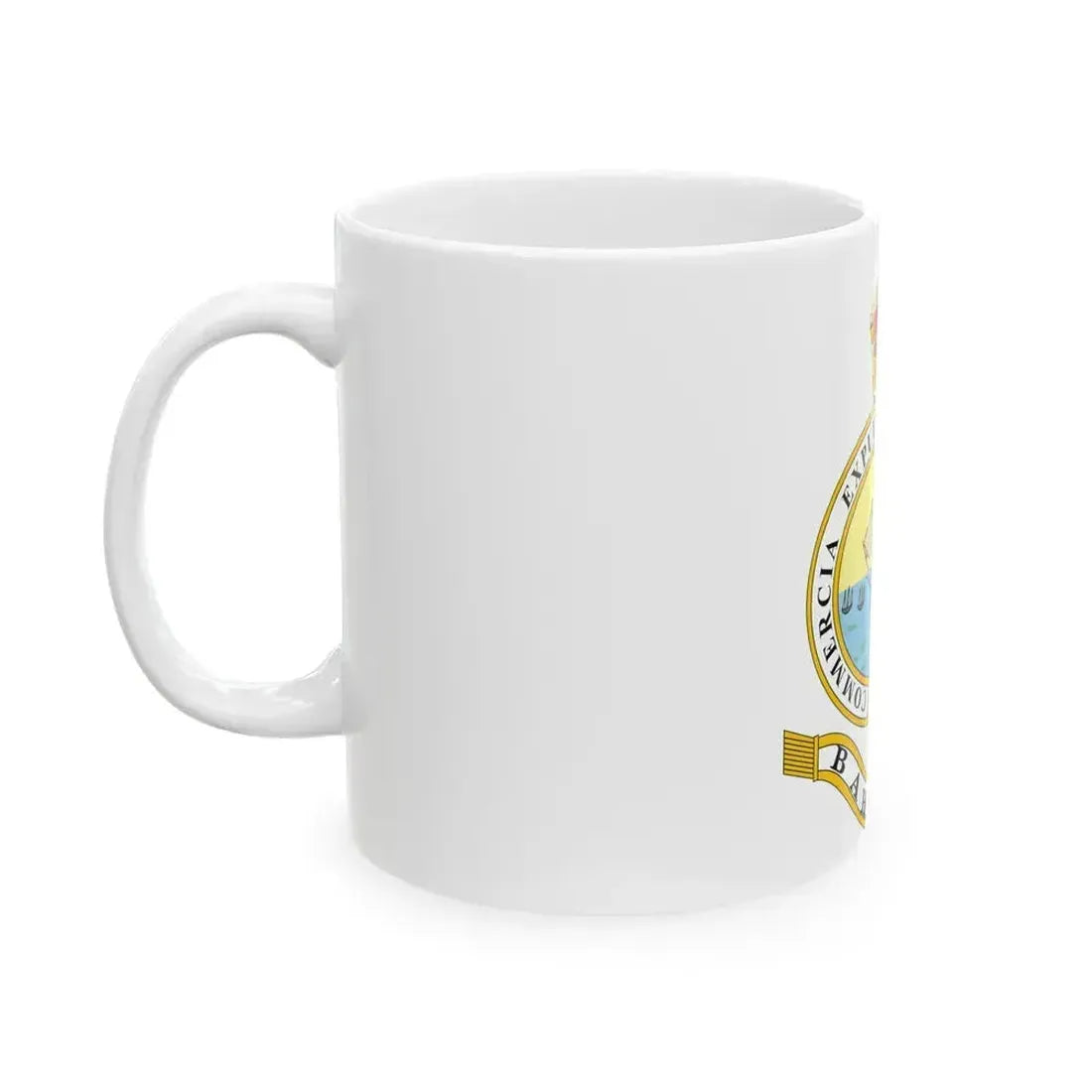 Emblem of the Bahamas (1904-1953) - White Coffee Mug - Go Mug Yourself
