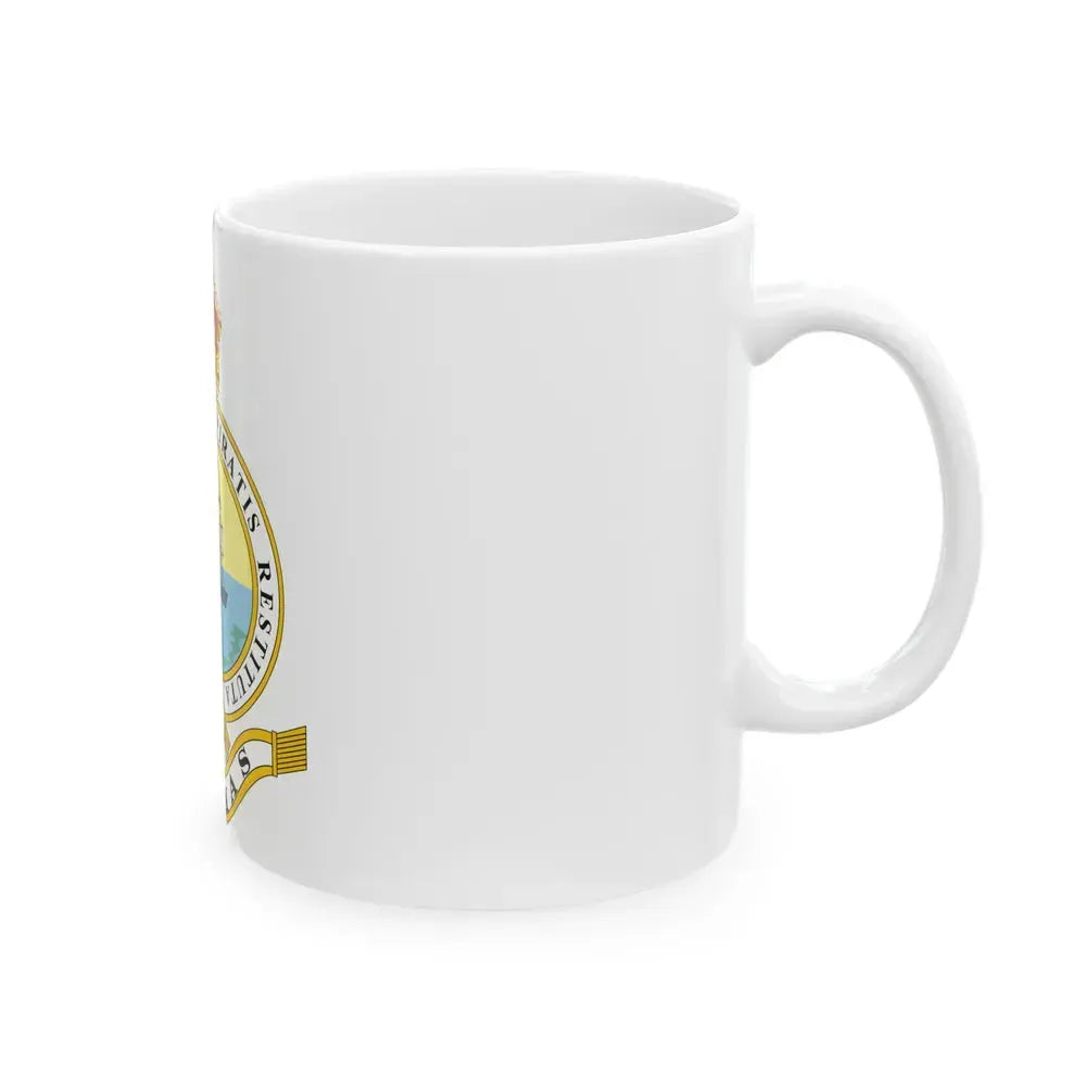 Emblem of the Bahamas (1904-1953) - White Coffee Mug - Go Mug Yourself
