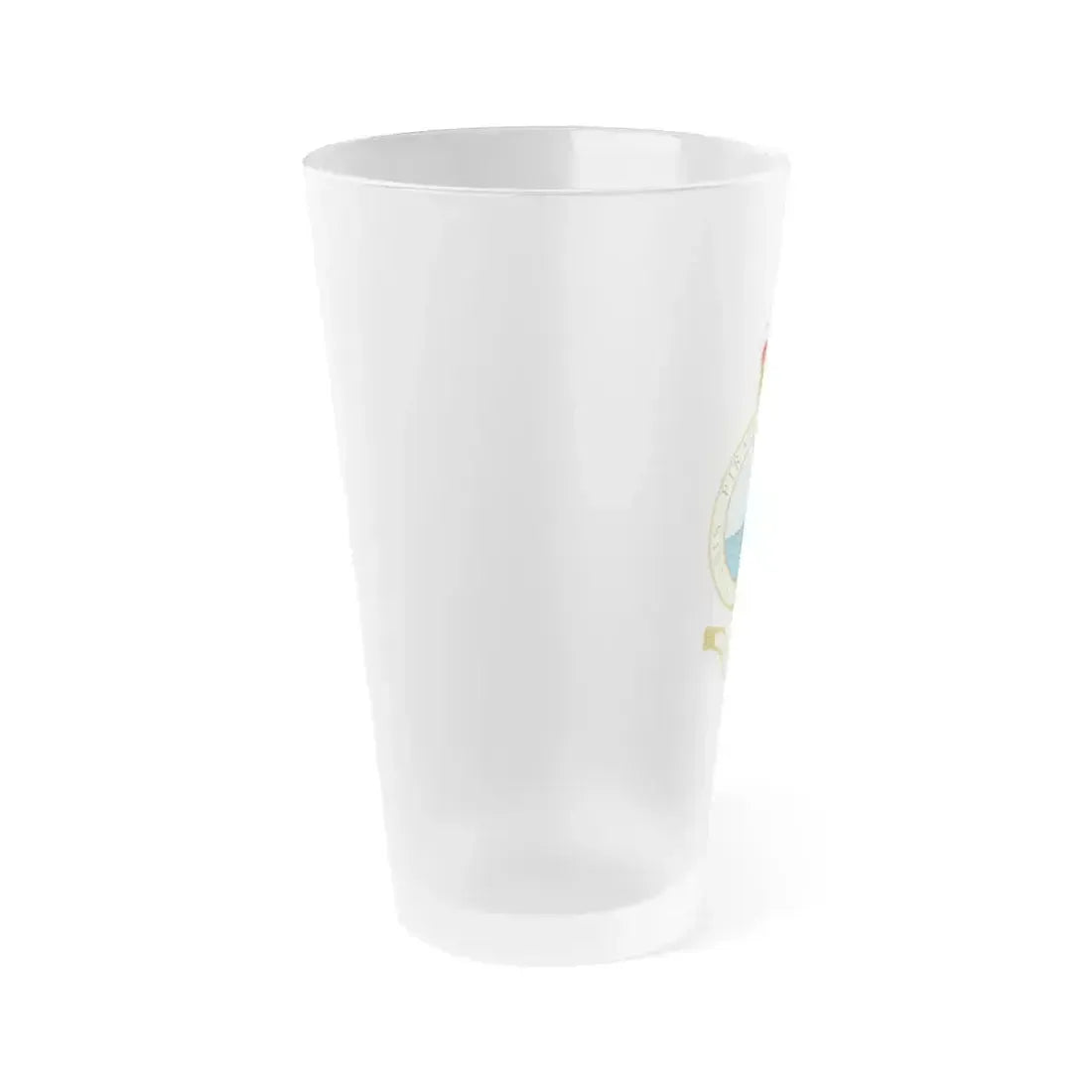 Emblem of the Bahamas (1964-1973) - Frosted Pint Glass 16oz - Go Mug Yourself