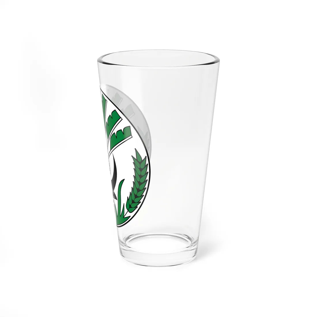 Emblem of the Malagasy Republic (Madagascar) (Coat of Arms) Pint Glass 16oz - Go Mug Yourself