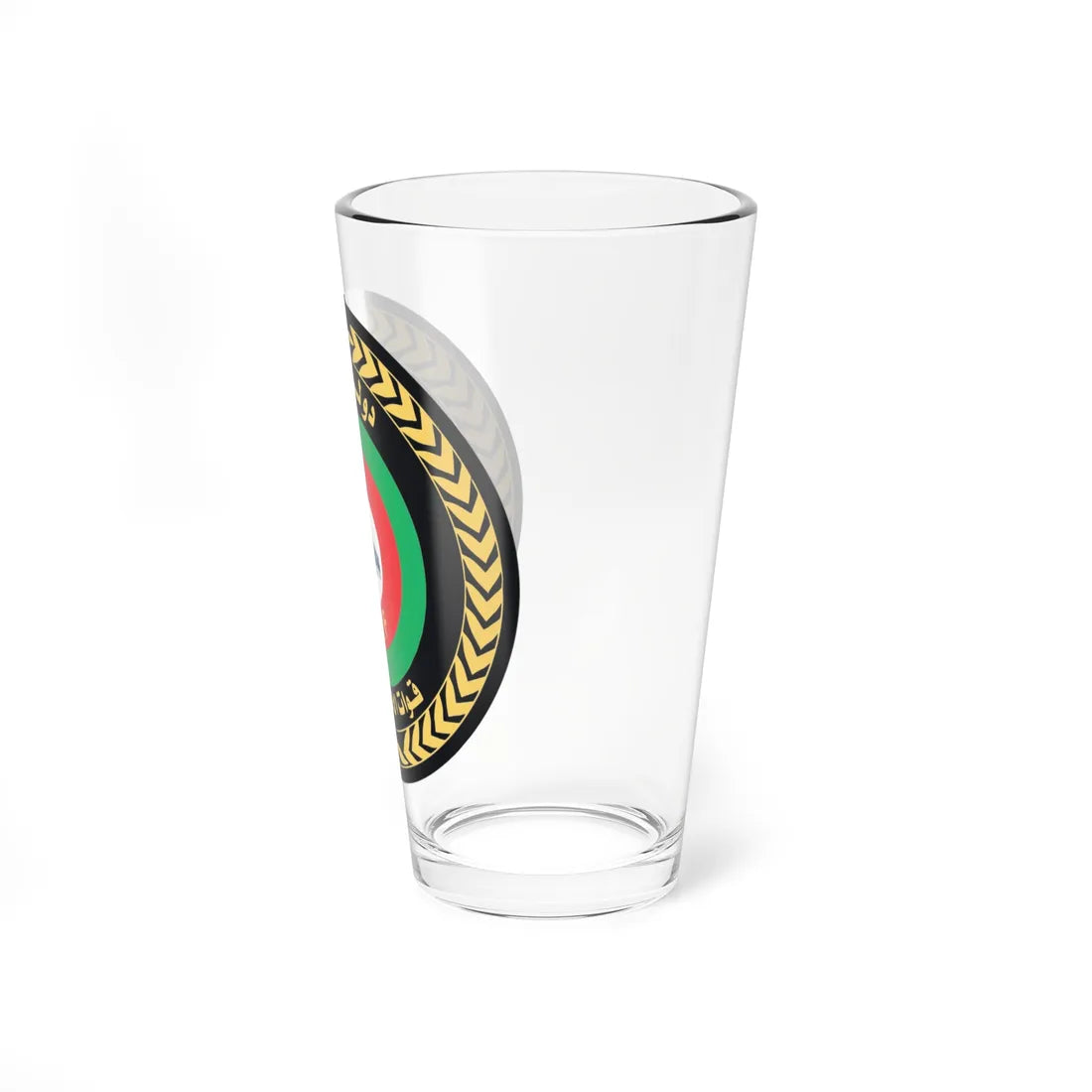 Emblem of the Palestinian National Security Forces (Palestine) (Coat of Arms) Pint Glass 16oz - Go Mug Yourself