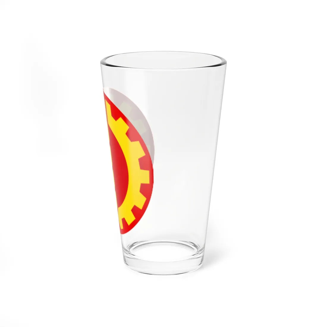 Emblem of the Peoples Democratic Party of Afghanistan (Afghanistan) (Coat of Arms) Pint Glass 16oz - Go Mug Yourself