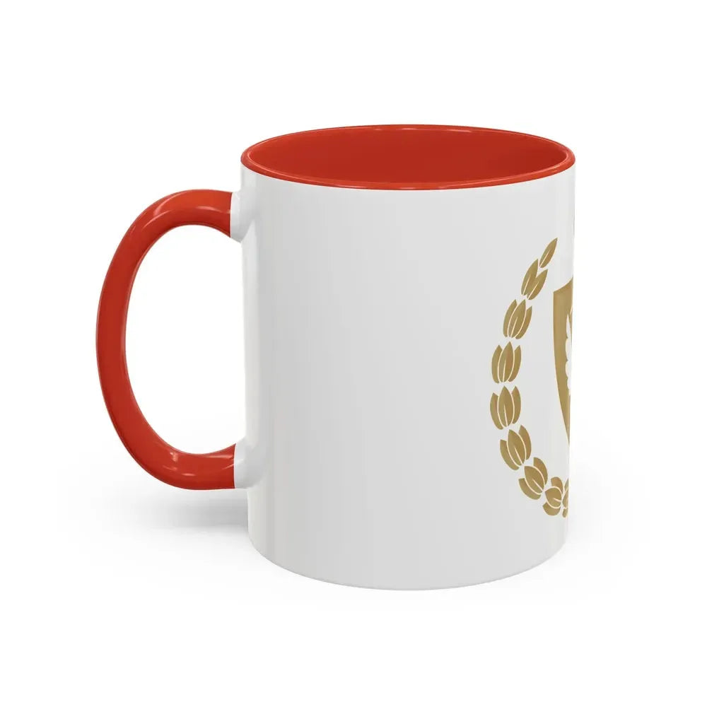 Emblem of the Presidency of the Turkish Republic of Northern Cyprus - Accent Coffee Mug - Go Mug Yourself