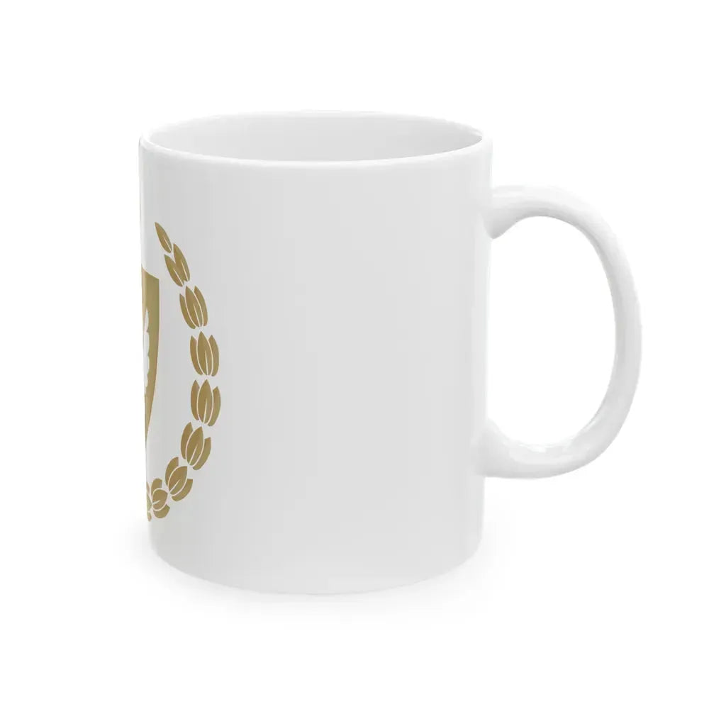 Emblem of the Presidency of the Turkish Republic of Northern Cyprus - White Coffee Mug - Go Mug Yourself