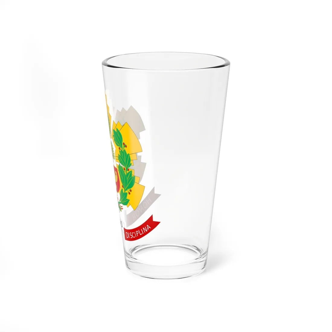 Emblem of the Republican Guard of Peru (Peru) (Coat of Arms) Pint Glass 16oz - Go Mug Yourself