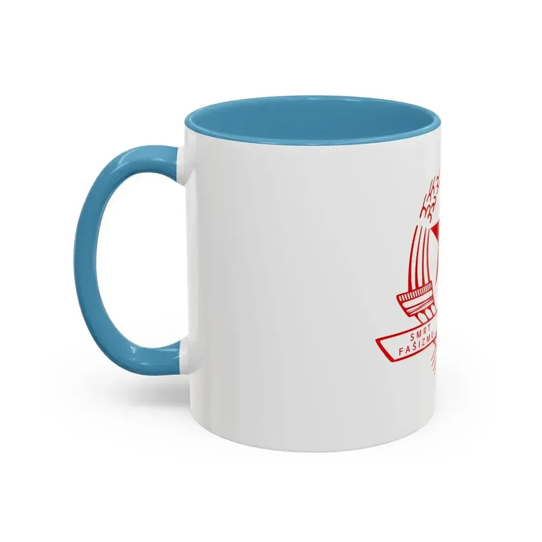 Emblem of the State Anti-fascist Council for the National Liberation of Croatia - Accent Coffee Mug - Go Mug Yourself