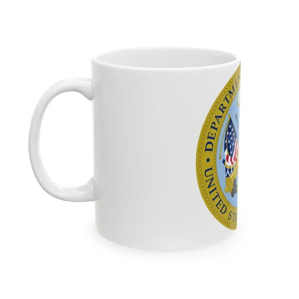 Emblem of the United States Department of the Army - White Coffee Mug - Go Mug Yourself