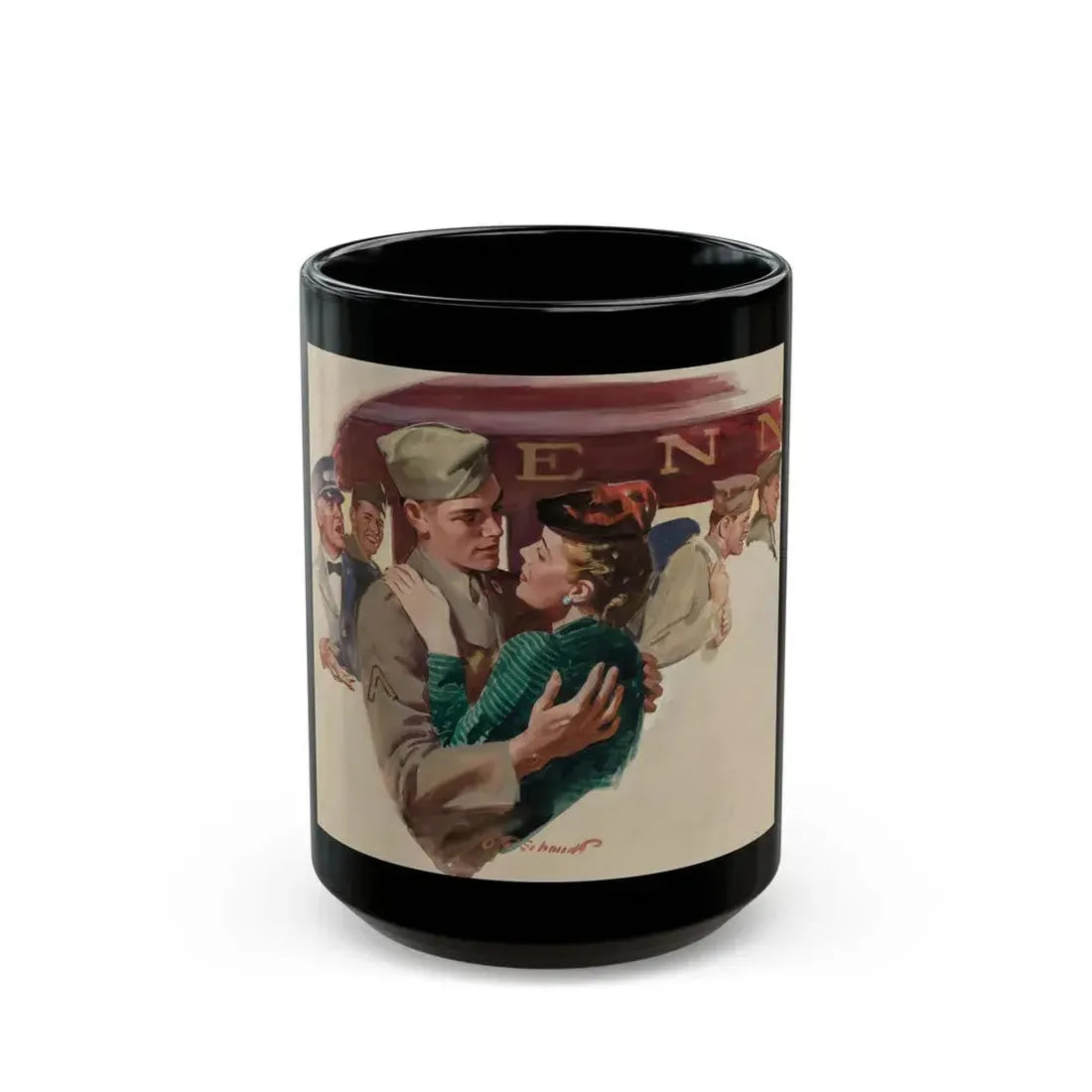 Embrace - Black Coffee Mug 15oz - Go Mug Yourself