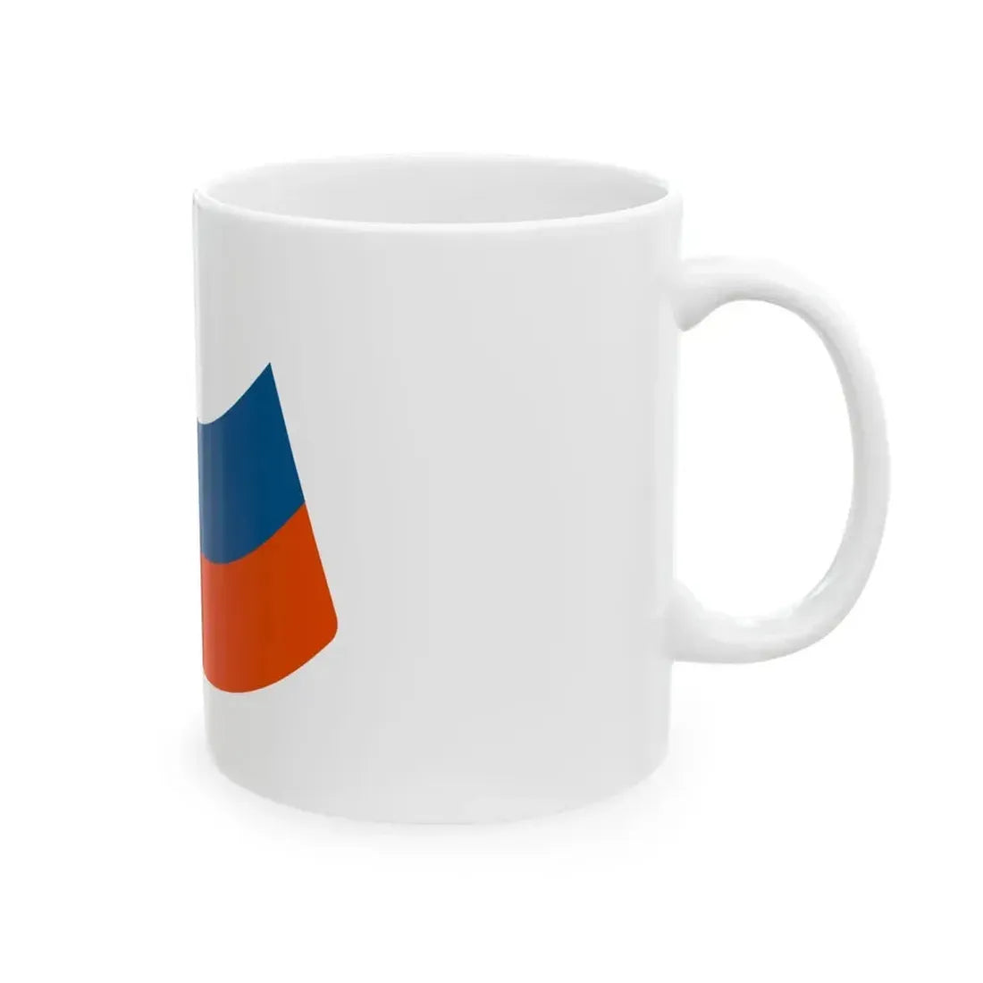 Emoji u1f1f7 1f1fa (Russia) White Coffee Mug - Go Mug Yourself