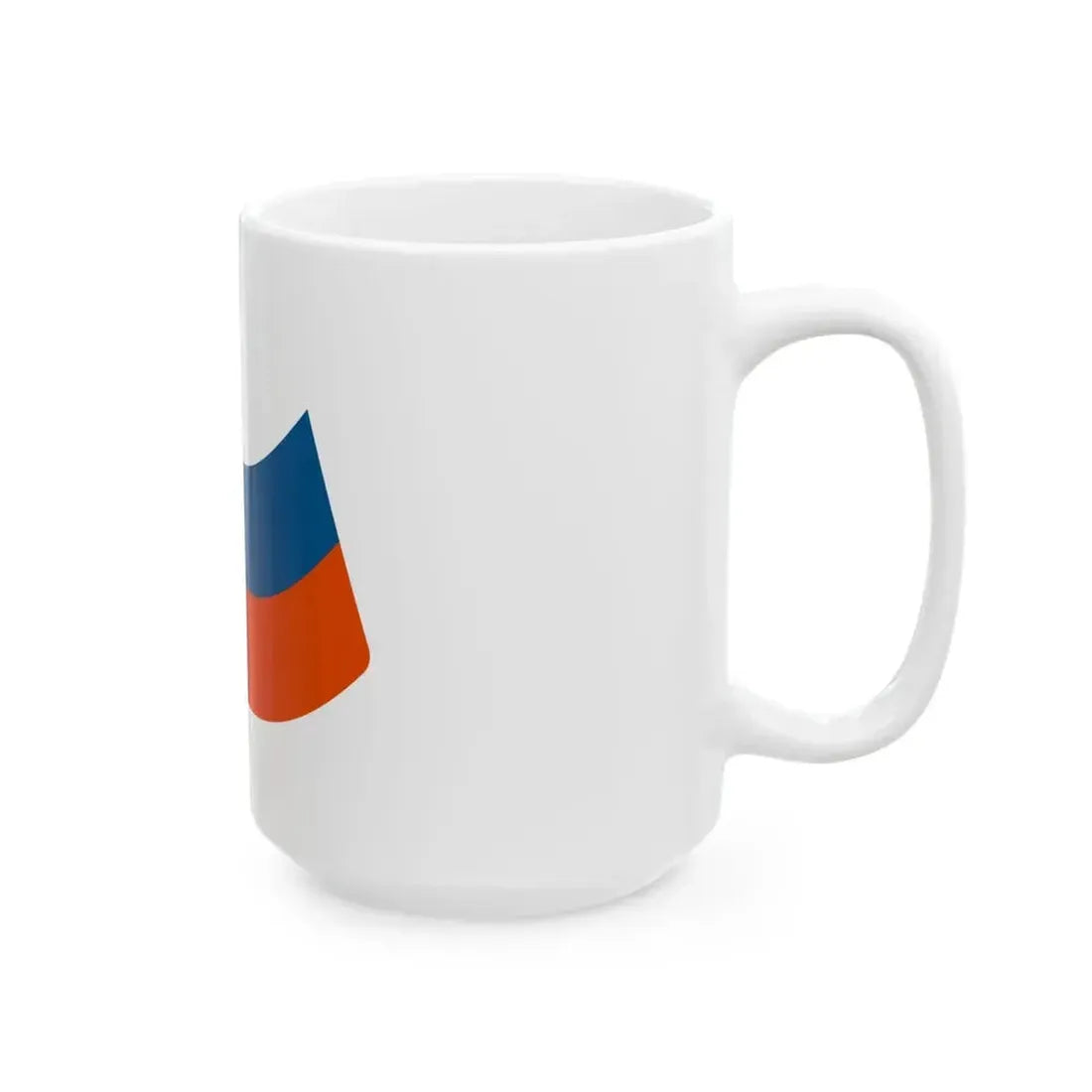Emoji u1f1f7 1f1fa (Russia) White Coffee Mug - Go Mug Yourself
