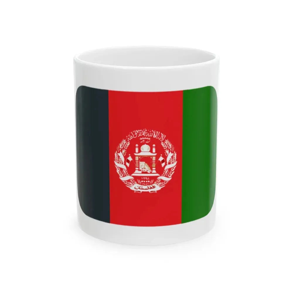 Emojione 1F1E6-1F1EB (Afghanistan) White Coffee Mug 11oz - Go Mug Yourself