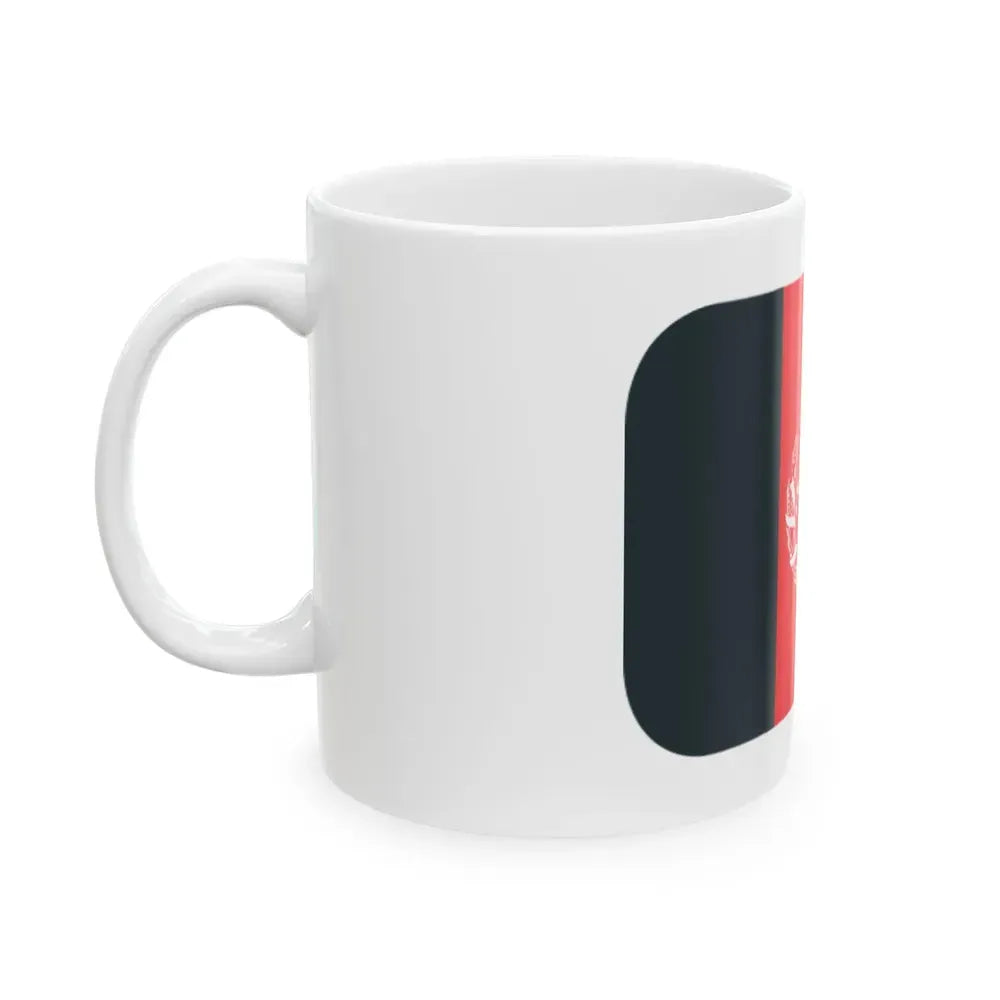 Emojione 1F1E6-1F1EB (Afghanistan) White Coffee Mug - Go Mug Yourself