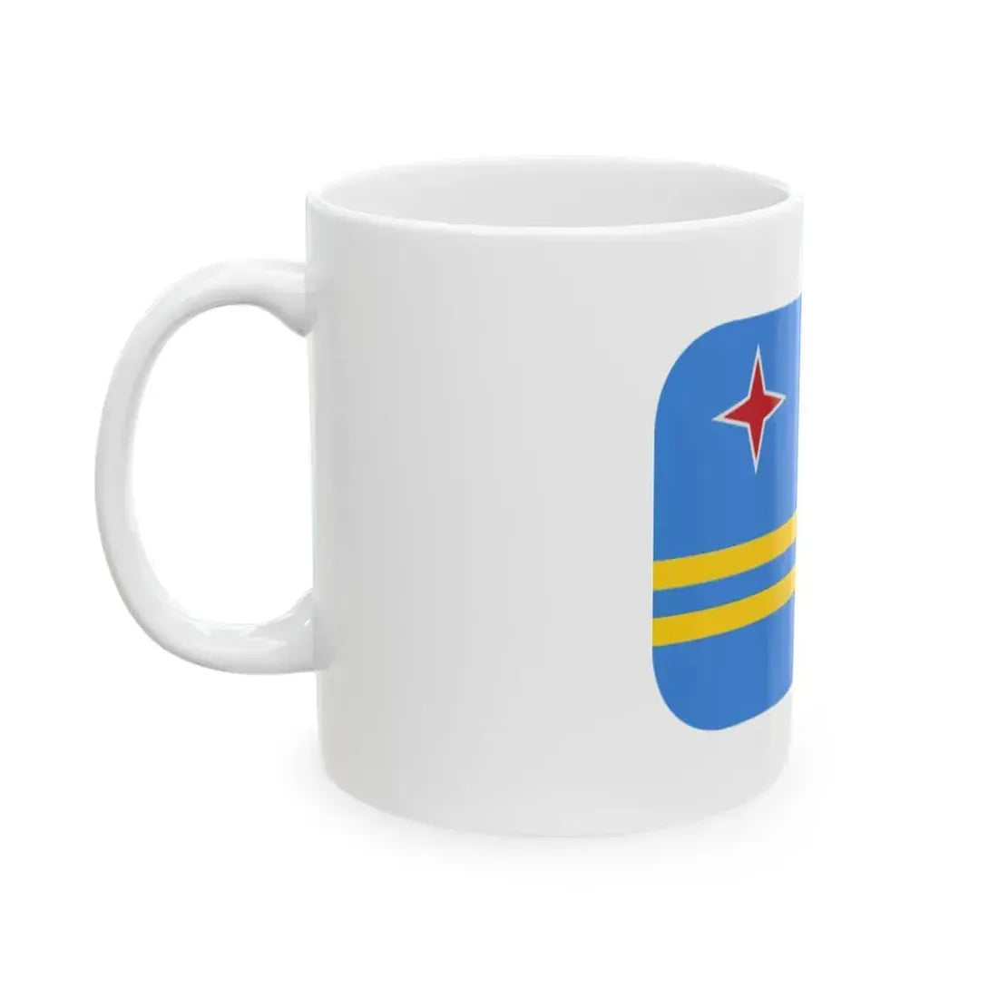 Emojione 1F1E6-1F1FC (Netherlands) White Coffee Mug - Go Mug Yourself