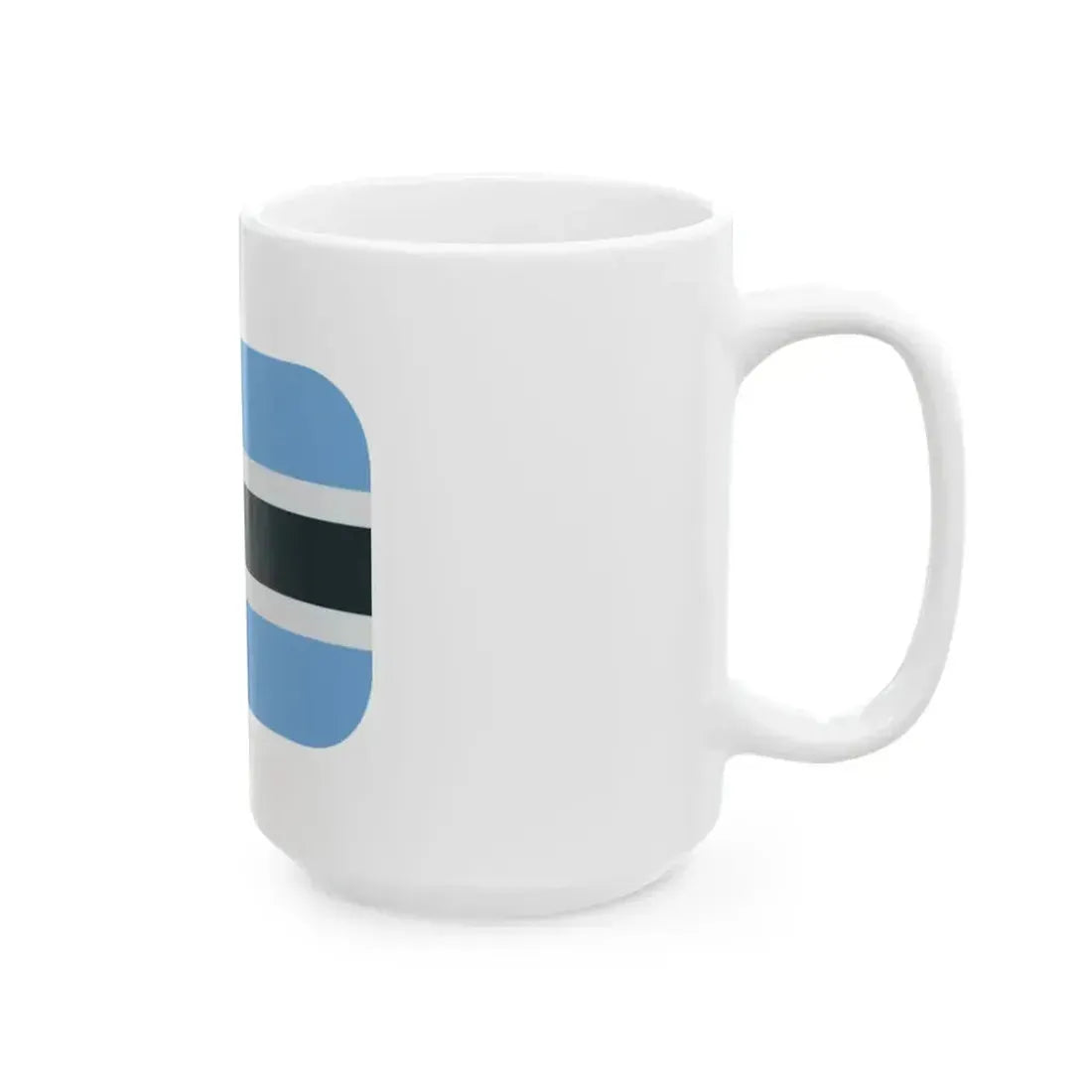 Emojione 1F1E7-1F1FC (Botswana) White Coffee Mug - Go Mug Yourself
