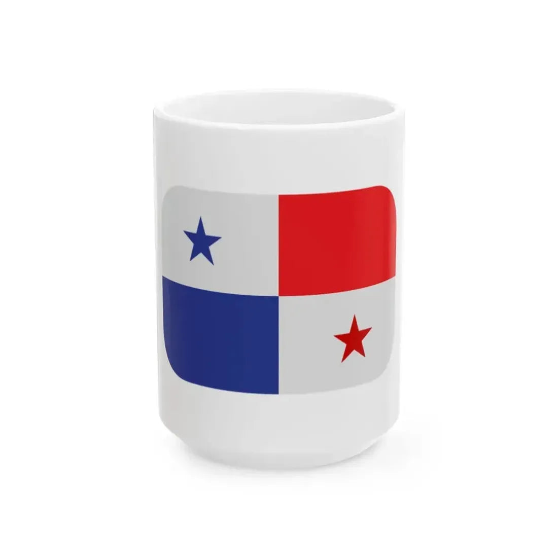 Emojione 1F1F5-1F1E6 (Panama) White Coffee Mug 15oz - Go Mug Yourself