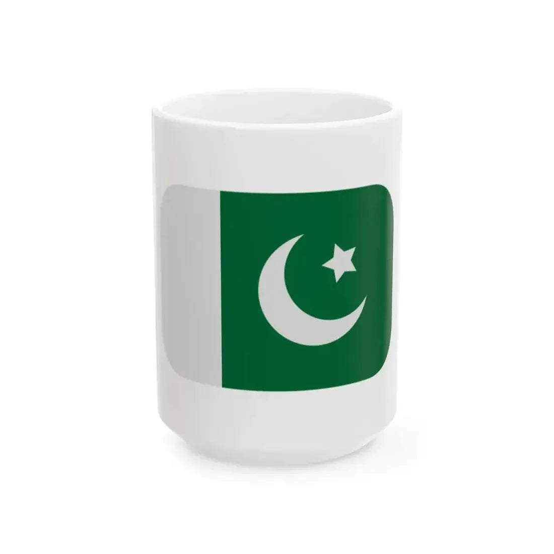 Emojione 1F1F5-1F1F0 (Pakistan) White Coffee Mug 15oz - Go Mug Yourself