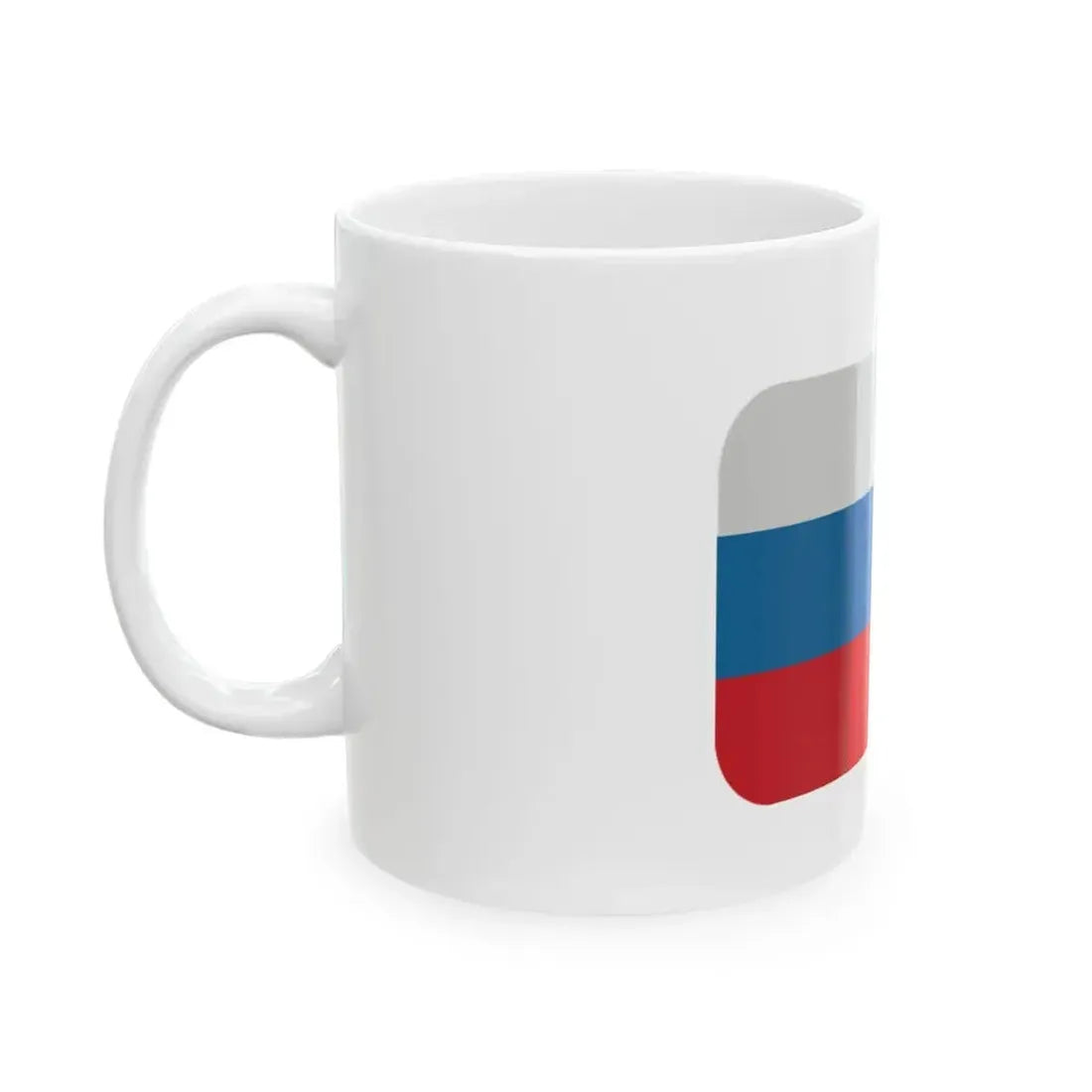 Emojione 1F1F7-1F1FA (Russia) White Coffee Mug - Go Mug Yourself