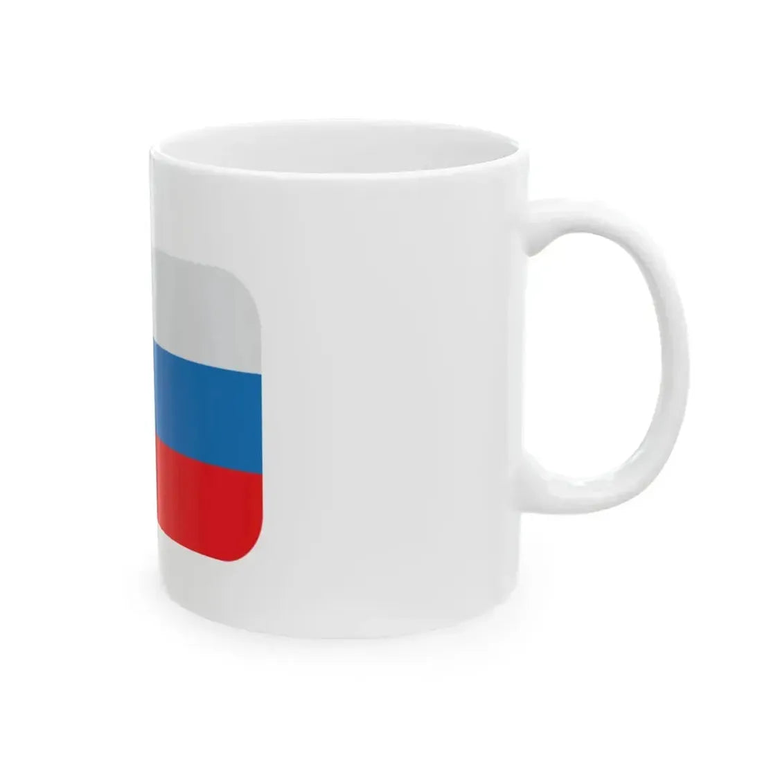 Emojione 1F1F7-1F1FA (Russia) White Coffee Mug - Go Mug Yourself