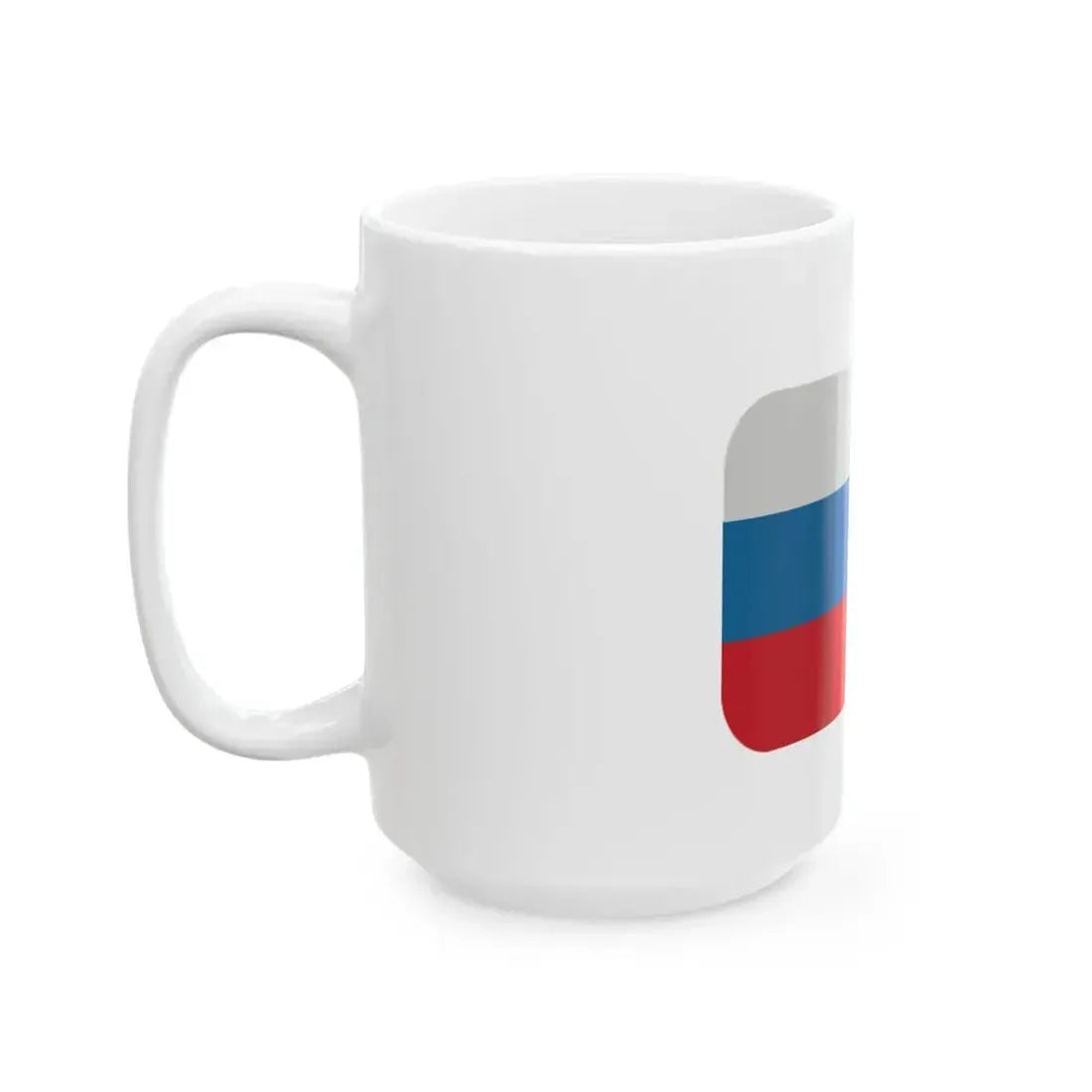 Emojione 1F1F7-1F1FA (Russia) White Coffee Mug - Go Mug Yourself
