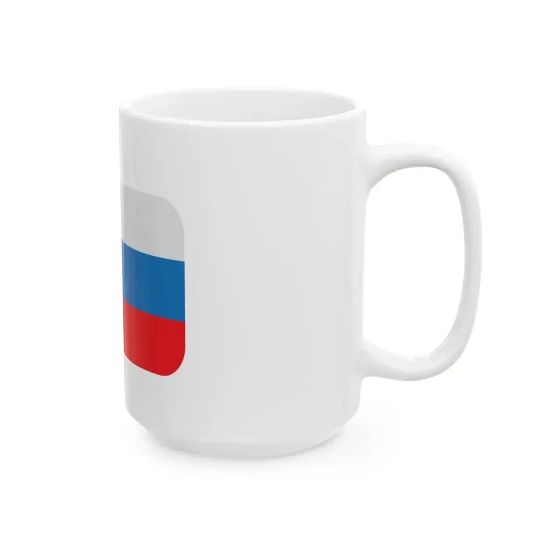 Emojione 1F1F7-1F1FA (Russia) White Coffee Mug - Go Mug Yourself