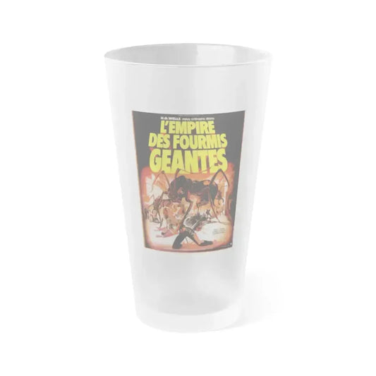 EMPIRE OF THE ANTS (FRENCH) 1977 Movie Poster - Frosted Pint Glass 16oz 16oz Frosted - Go Mug Yourself