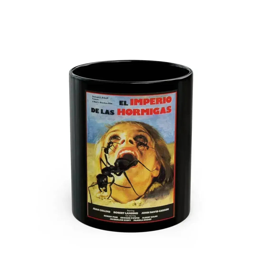 EMPIRE OF THE ANTS (SPANISH) 1977 Movie Poster - Black Coffee Mug 11oz - Go Mug Yourself