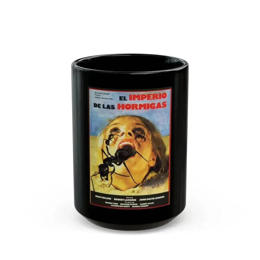 EMPIRE OF THE ANTS (SPANISH) 1977 Movie Poster - Black Coffee Mug 15oz - Go Mug Yourself