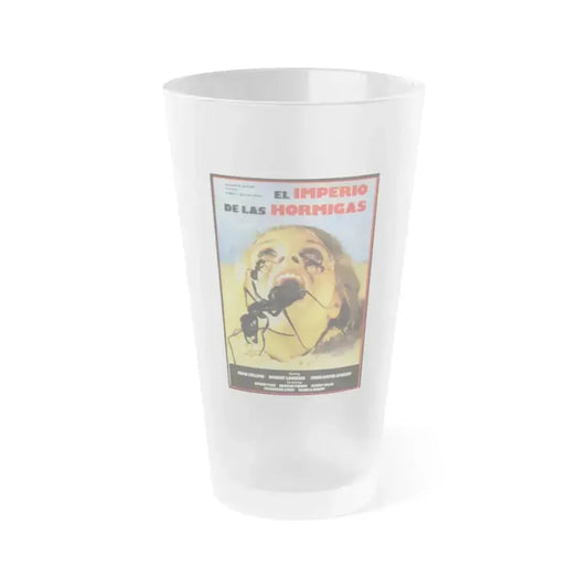 EMPIRE OF THE ANTS (SPANISH) 1977 Movie Poster - Frosted Pint Glass 16oz 16oz Frosted - Go Mug Yourself