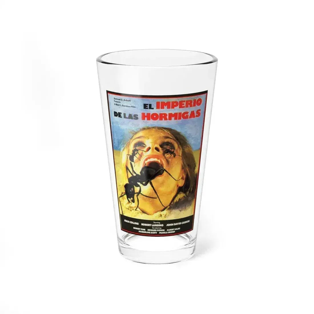 EMPIRE OF THE ANTS (SPANISH) 1977 Movie Poster - Pint Glass 16oz 16oz - Go Mug Yourself