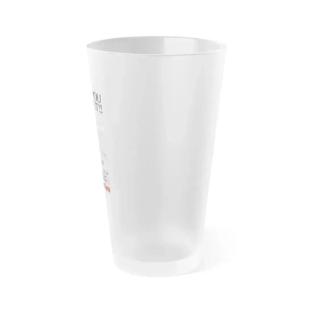 EMPIRE OF THE ANTS (TEASER) 1977 Movie Poster - Frosted Pint Glass 16oz - Go Mug Yourself