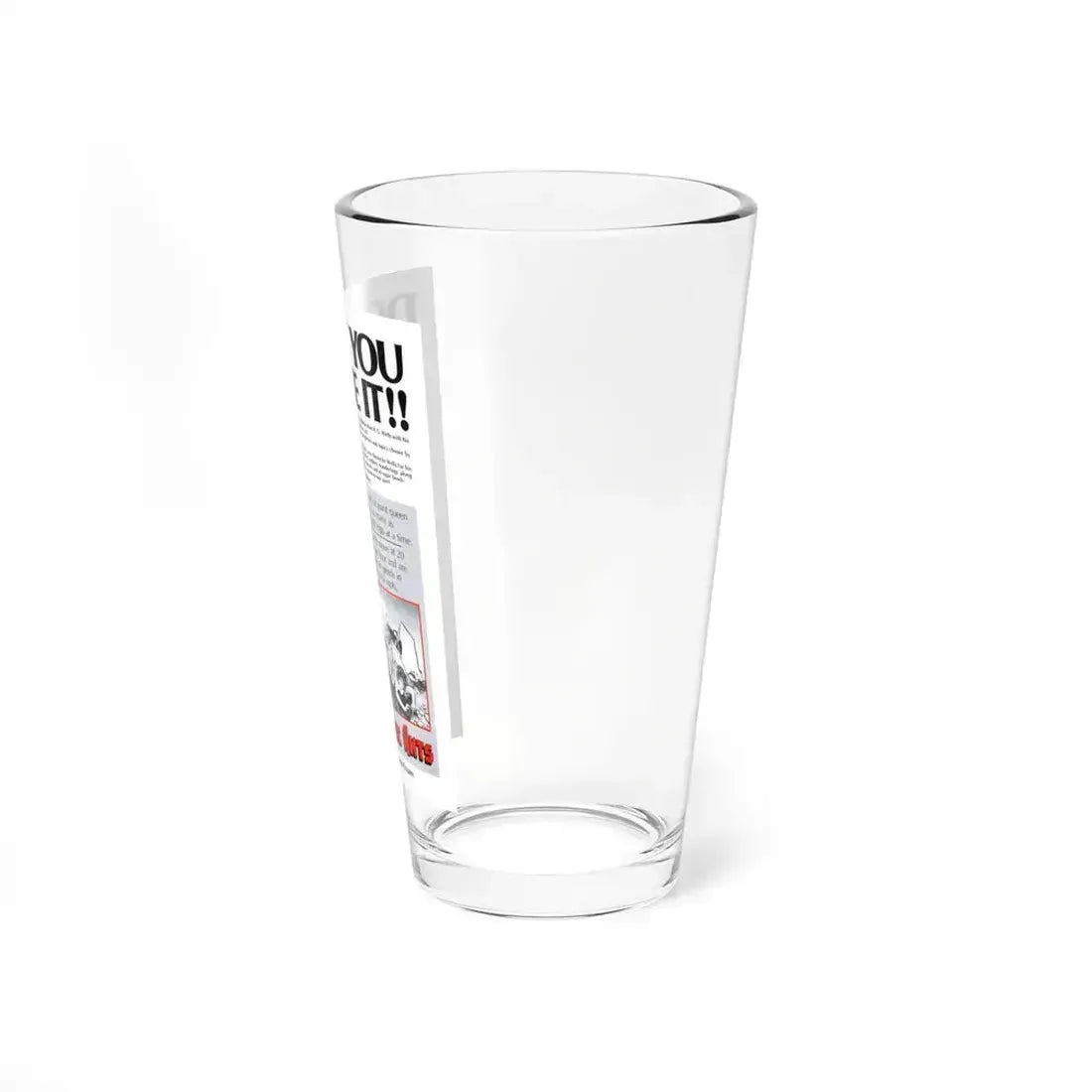 EMPIRE OF THE ANTS (TEASER) 1977 Movie Poster - Pint Glass 16oz - Go Mug Yourself