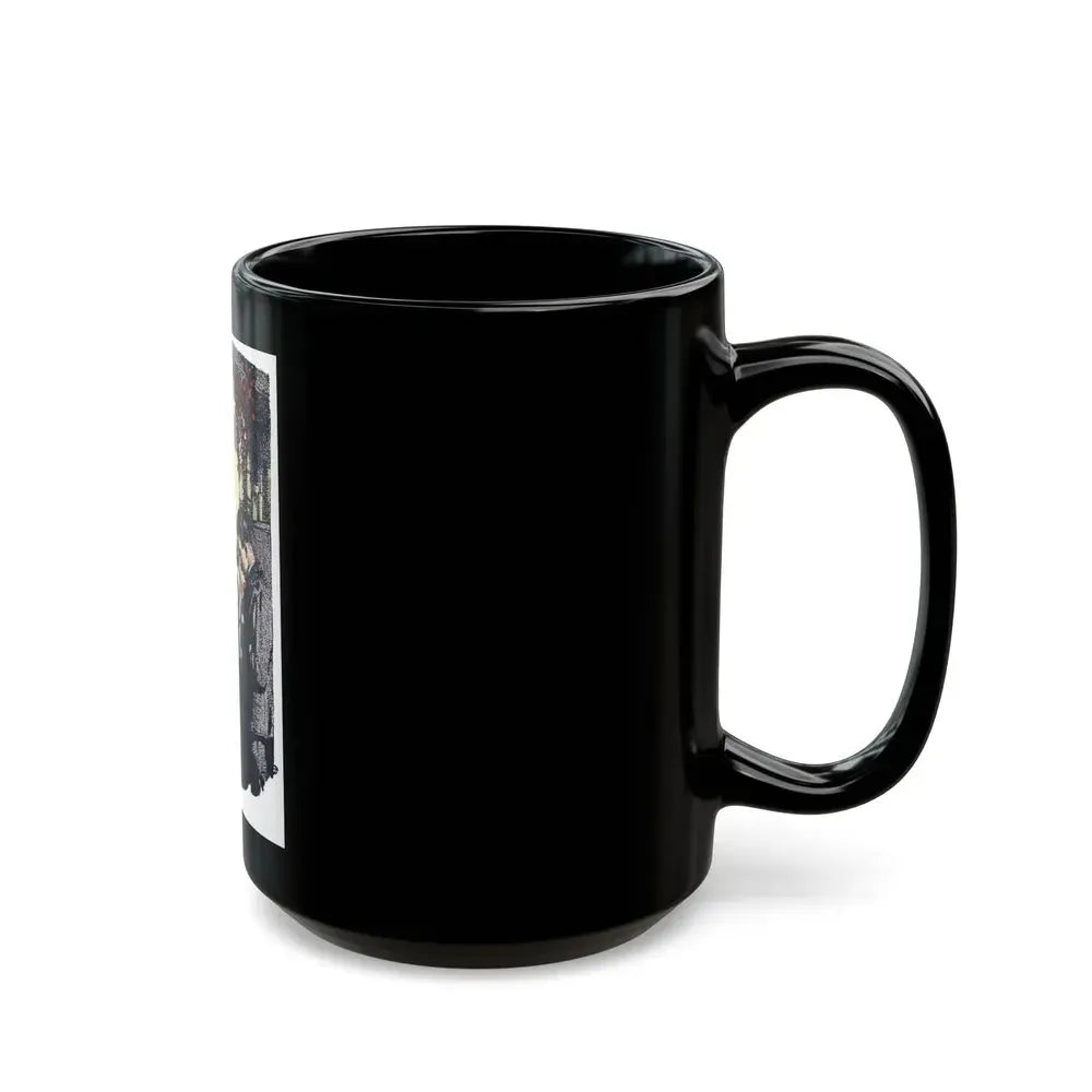 Empty Tables (2), Woman's Home Companion, November 1924 - Black Coffee Mug - Go Mug Yourself