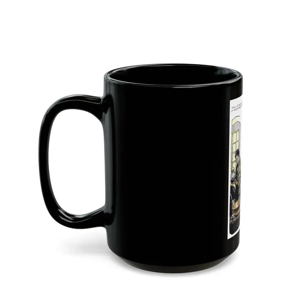 Empty Tables (2), Woman's Home Companion, November 1924 - Black Coffee Mug - Go Mug Yourself