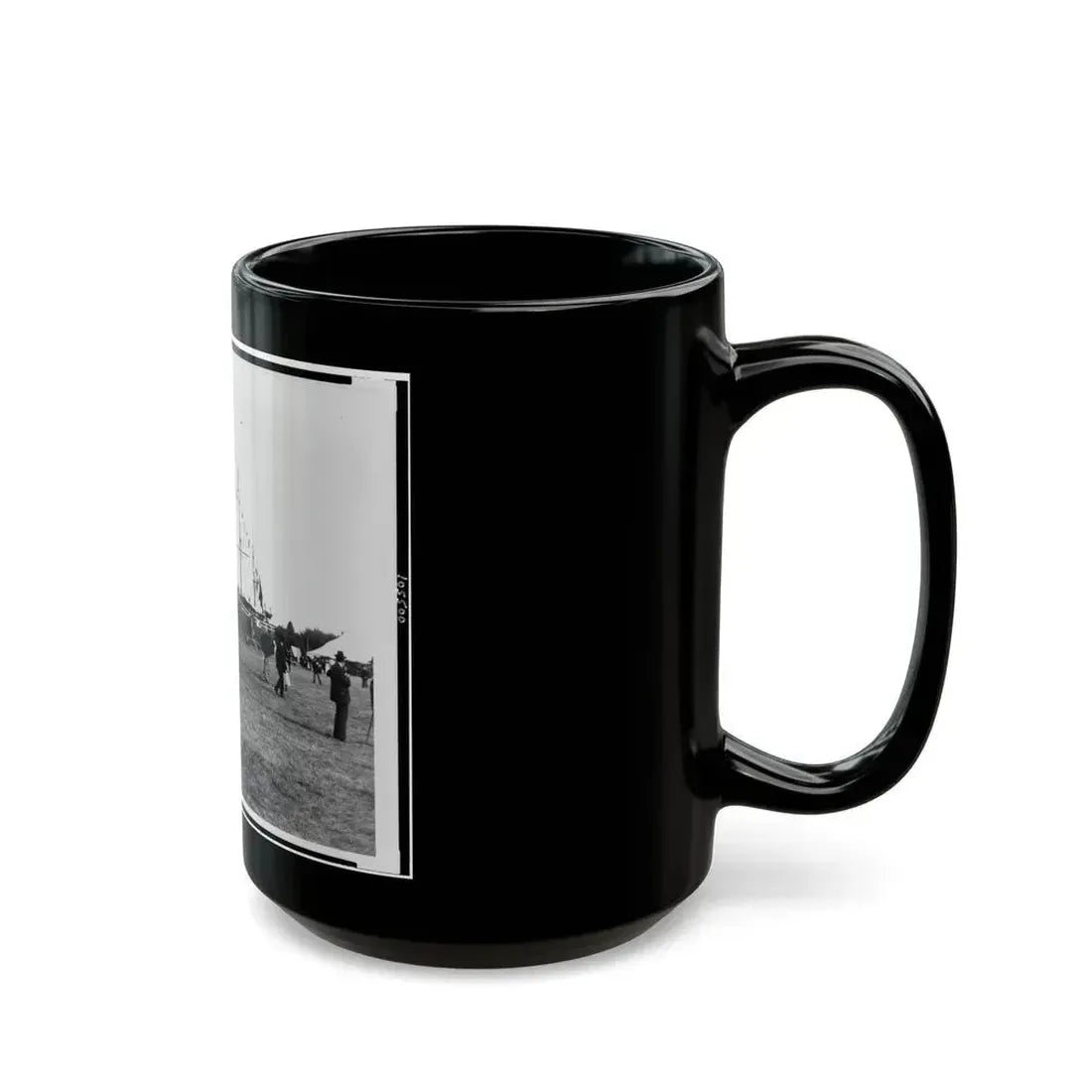 Encampment Of The G.A.R. In Washington, D.C., With Replica Of Ship (U.S. Civil War) Black Coffee Mug - Go Mug Yourself