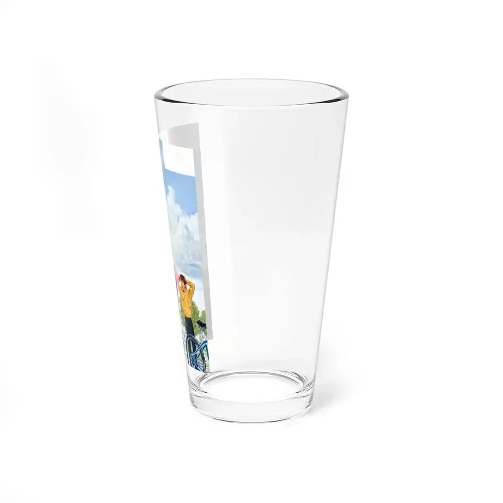 Encyclopedia Brown Set The Pace, Paperback Book (Scholastic Books, 1991) - Pint Glass 16oz - Go Mug Yourself