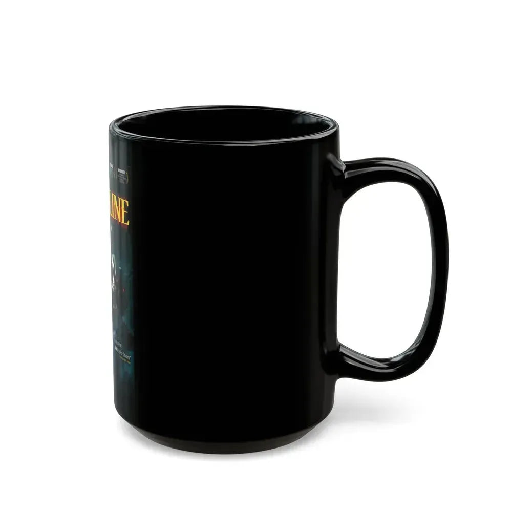 END OF THE LINE 1987 Movie Poster - Black Coffee Mug - Go Mug Yourself