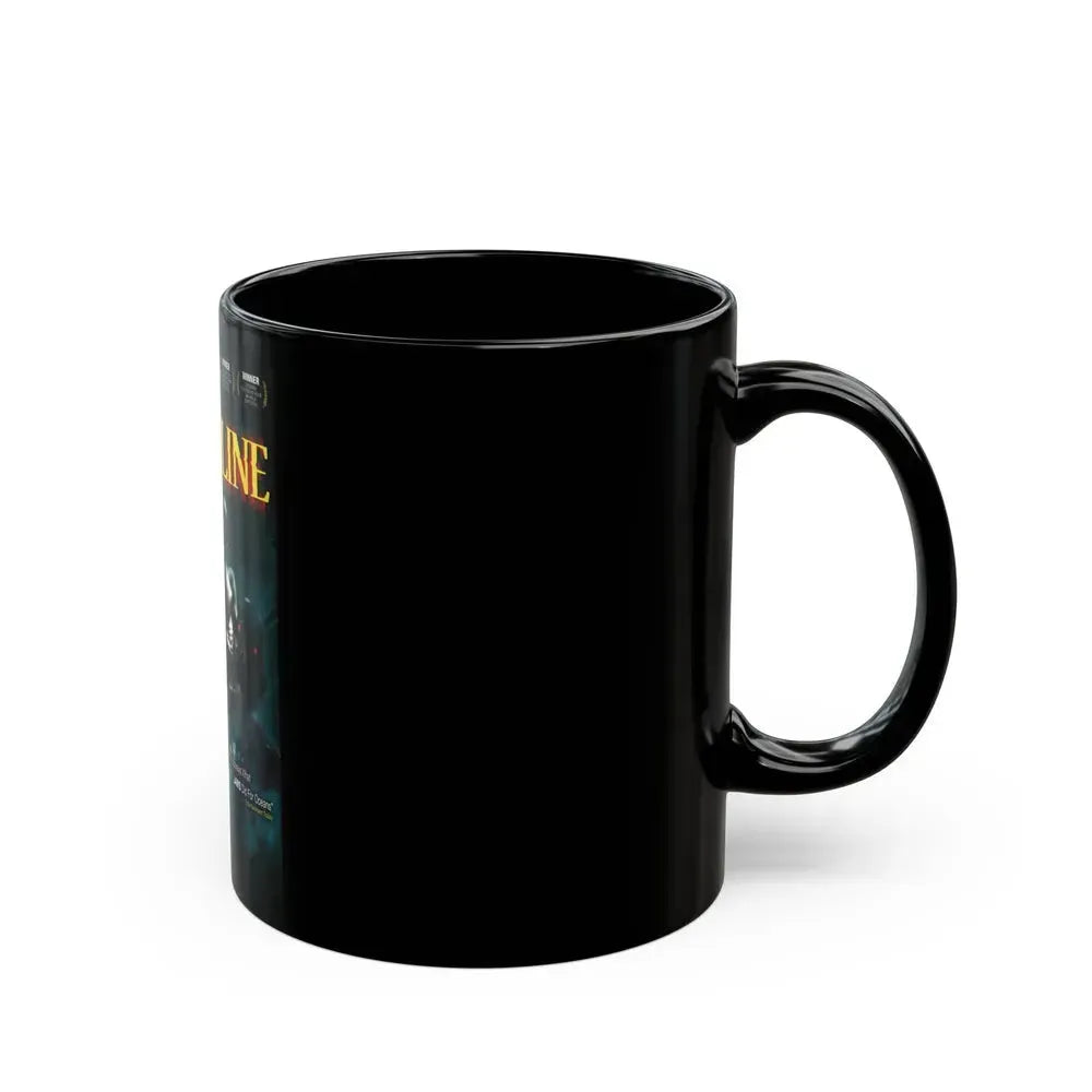 END OF THE LINE 1987 Movie Poster - Black Coffee Mug - Go Mug Yourself