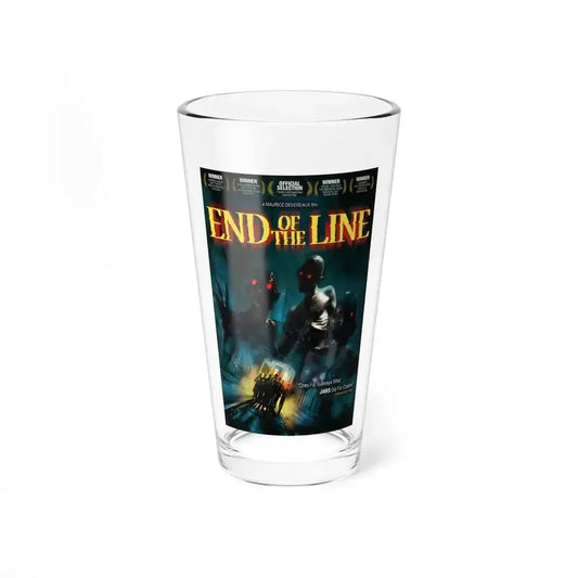 END OF THE LINE 1987 Movie Poster - Pint Glass 16oz 16oz - Go Mug Yourself