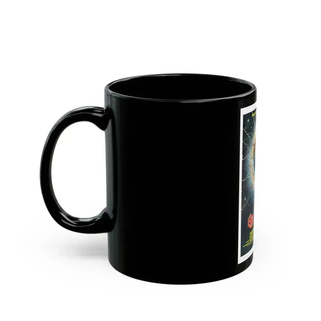 END OF THE WORLD 1977 Movie Poster - Black Coffee Mug - Go Mug Yourself