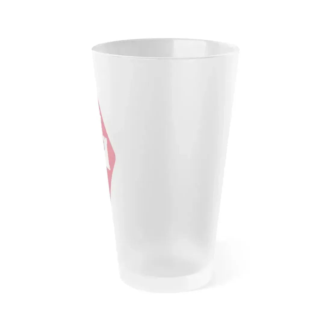 Engineer Center and Fort Leonard Wood and School (U.S. Army) Frosted Pint Glass 16oz - Go Mug Yourself