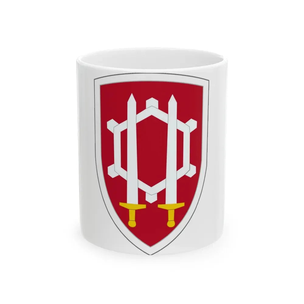 Engineer Command Vietnam (U.S. Army) White Coffee Mug 11oz - Go Mug Yourself