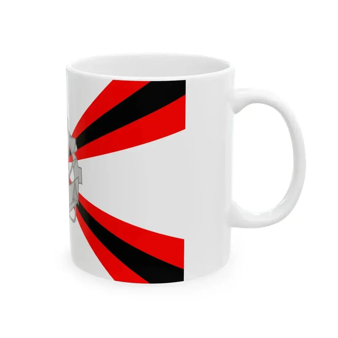 Engineer forces flag (Russia) White Coffee Mug - Go Mug Yourself
