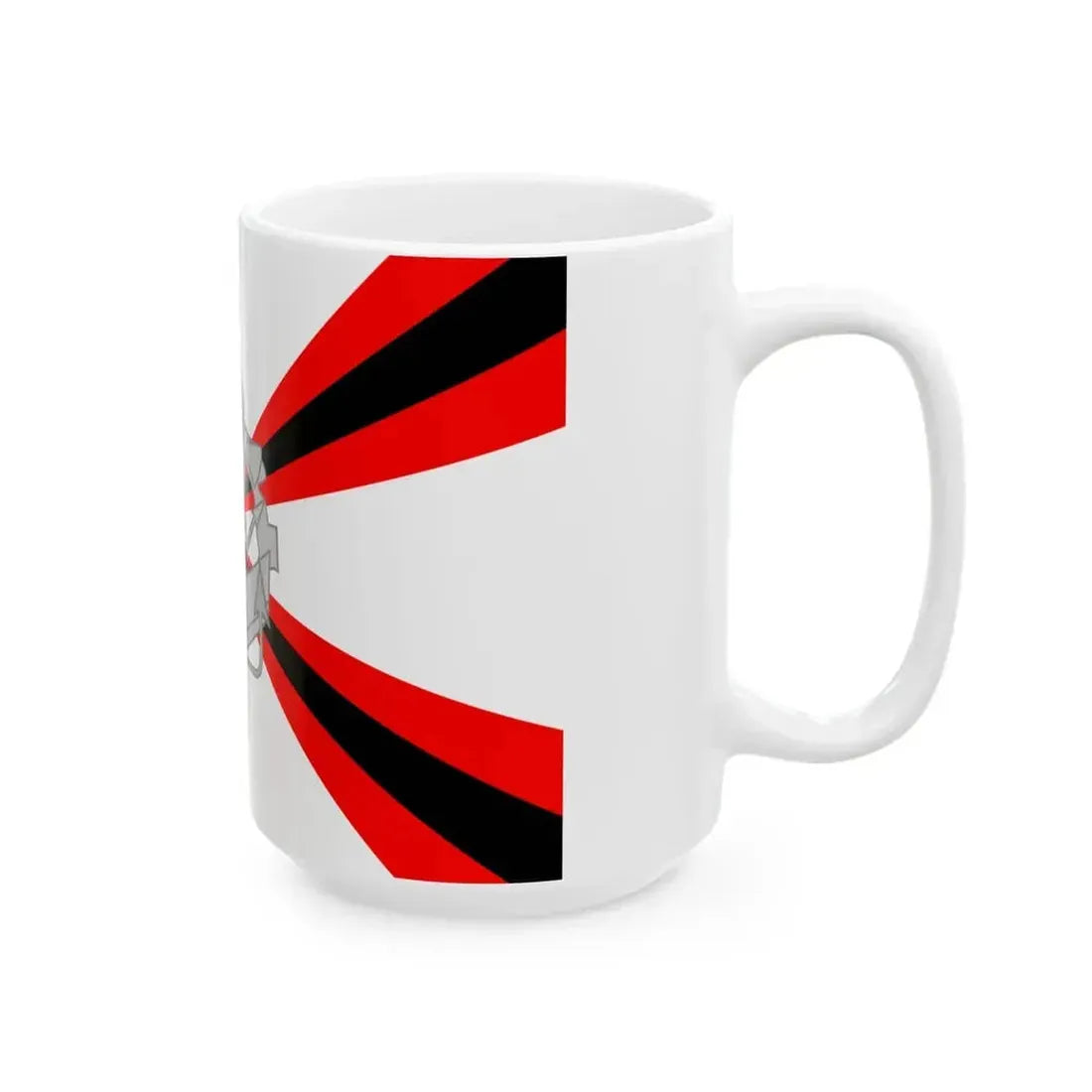 Engineer forces flag (Russia) White Coffee Mug - Go Mug Yourself