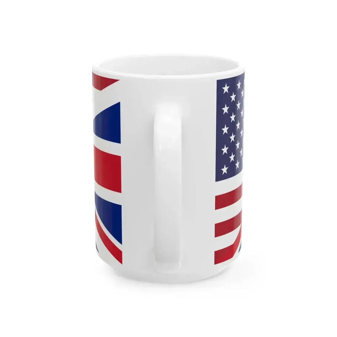English language - United States Canada and the United Kingdom (United States) White Coffee Mug - Go Mug Yourself