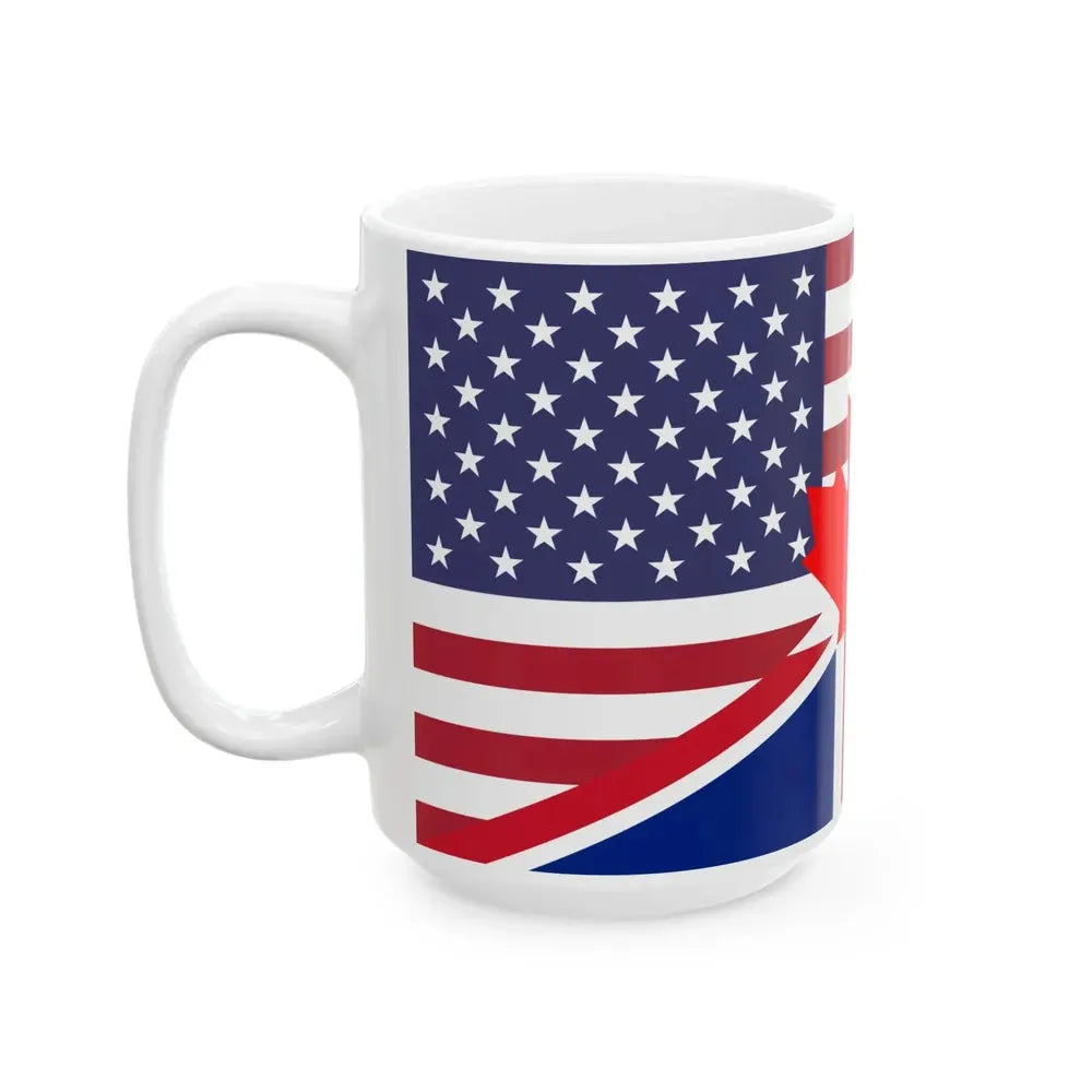 English language - United States Canada and the United Kingdom (United States) White Coffee Mug - Go Mug Yourself