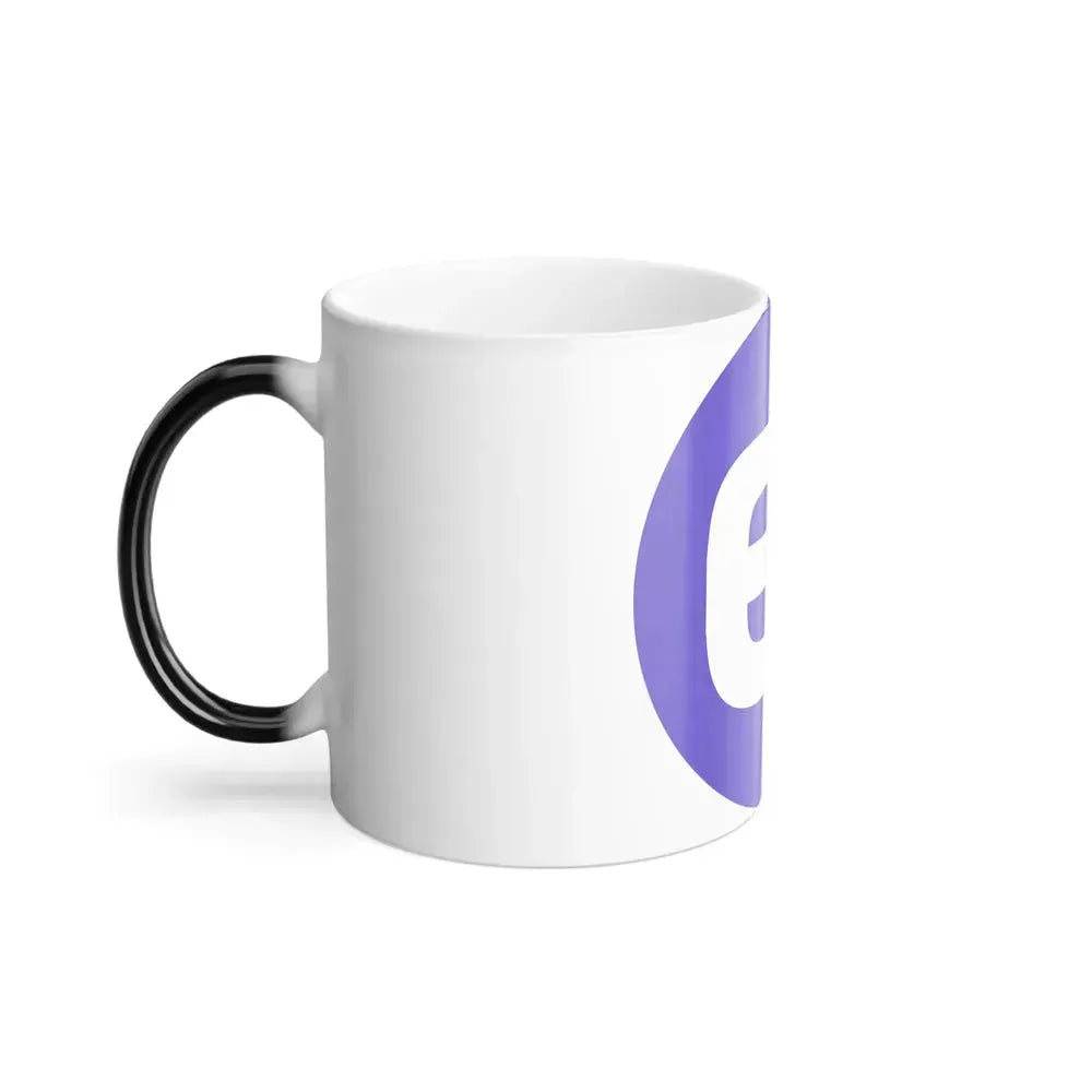 ENJIN COIN ENJ (Cryptocurrency) Color Changing Mug 11oz - Go Mug Yourself