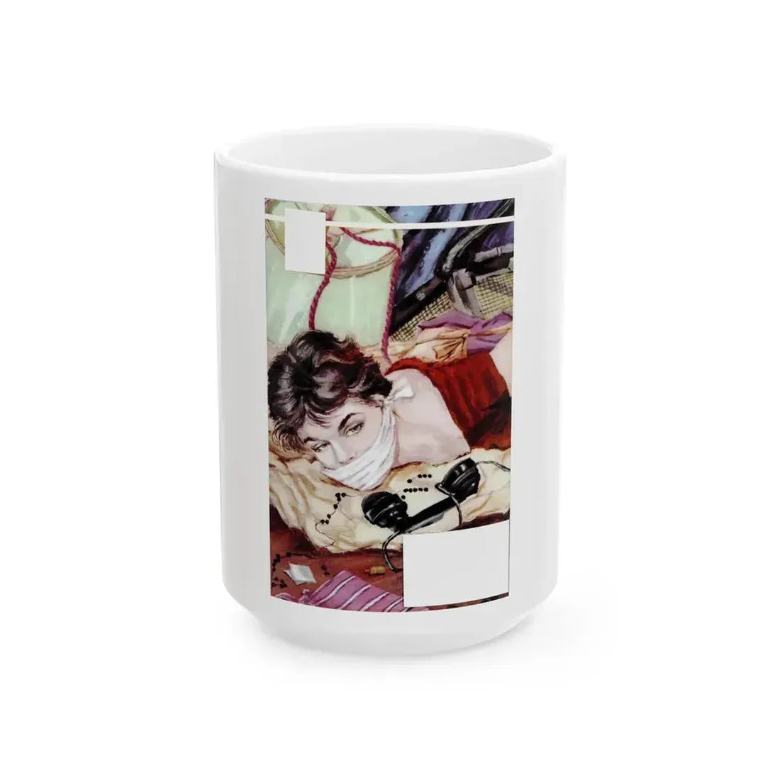 Enkele Reis Moskou by Ellen Edisson - White Coffee Mug 15oz - Go Mug Yourself